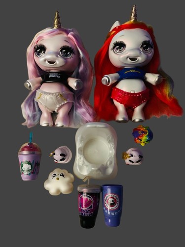 Lotto bambola unicorno poopsie - lotto,